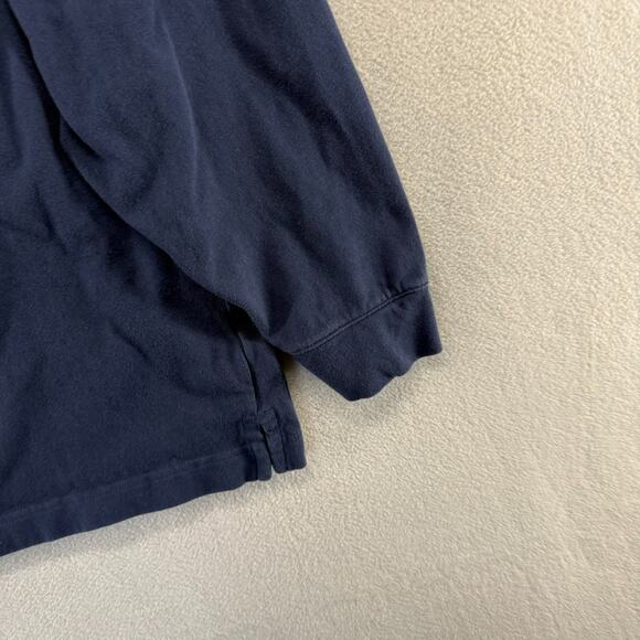 Michigan Wolverines Rugby Shirt men's XL Blue Nike Campus Collection REPAIRED - Picture 13 of 15